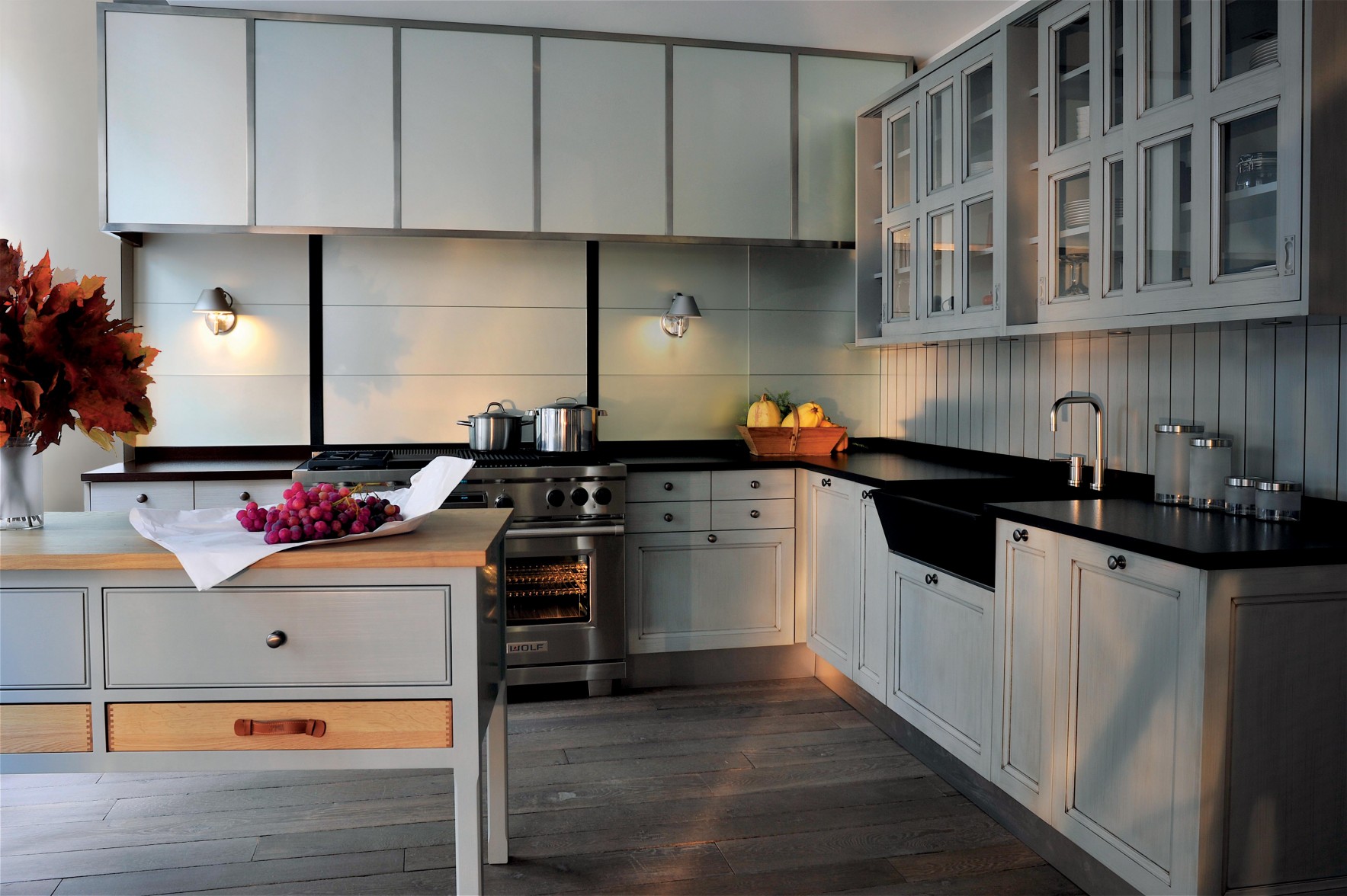 Simplicity and elegance for a classic kitchen with great ergonomics