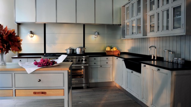 Simplicity and elegance for a classic kitchen with great ergonomics