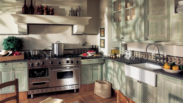 French Provençal kitchen designed for modern lifestyles