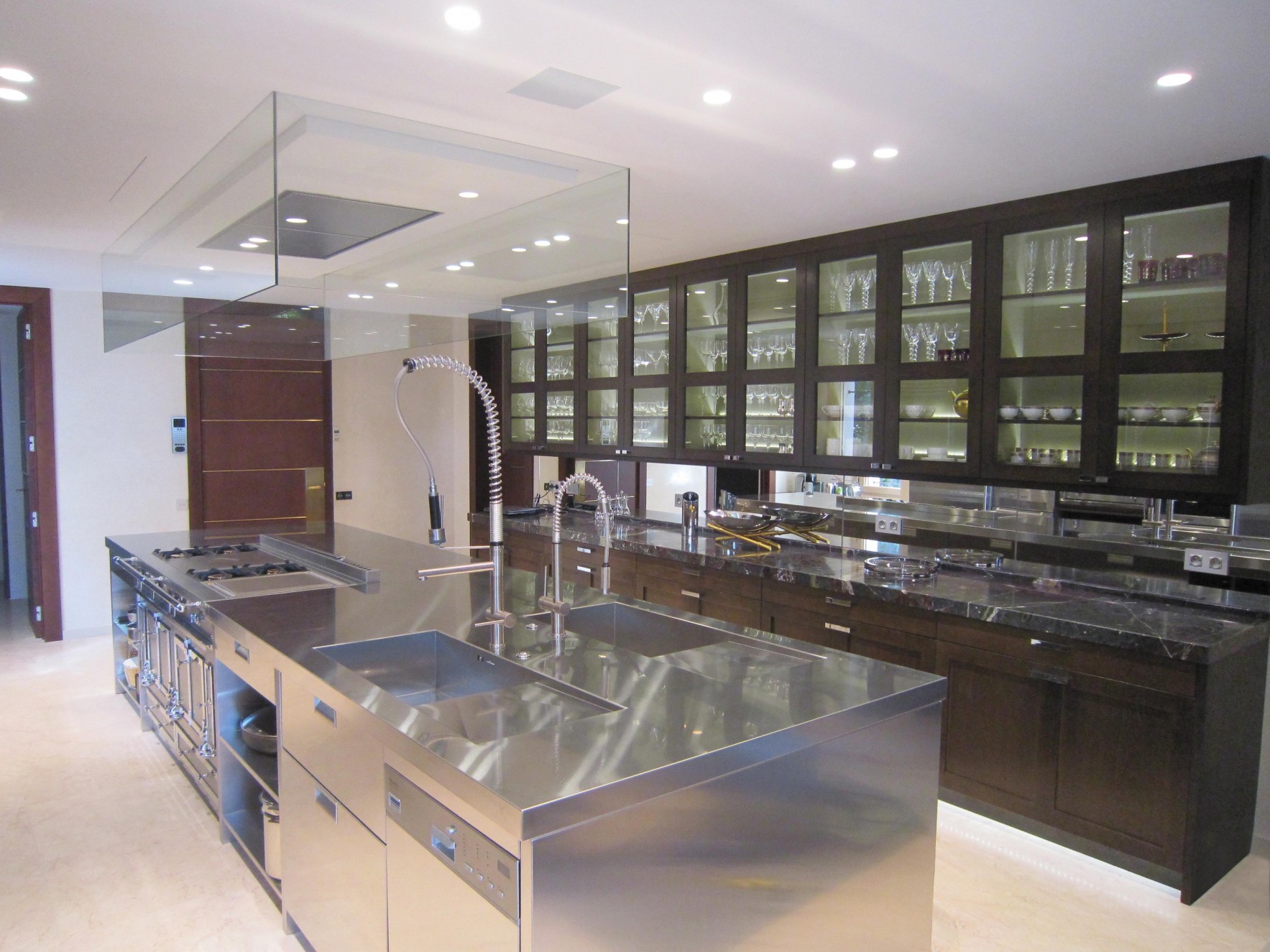 Chef’s kitchens equipped with the latest technology