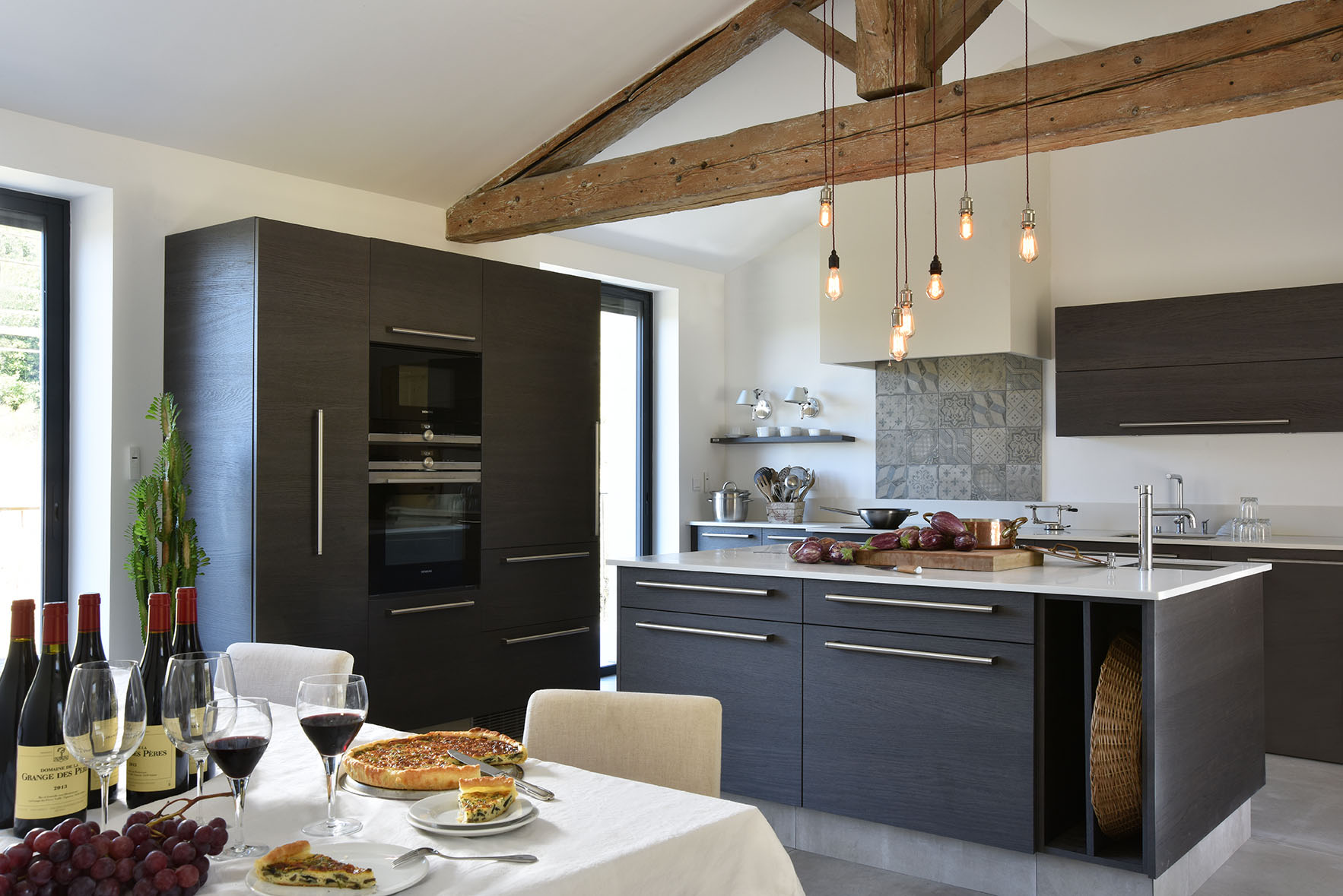 Charming kitchen, reclaimed oak